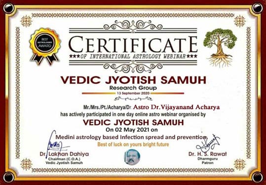 Astro Dr.Vijayanand Acharya